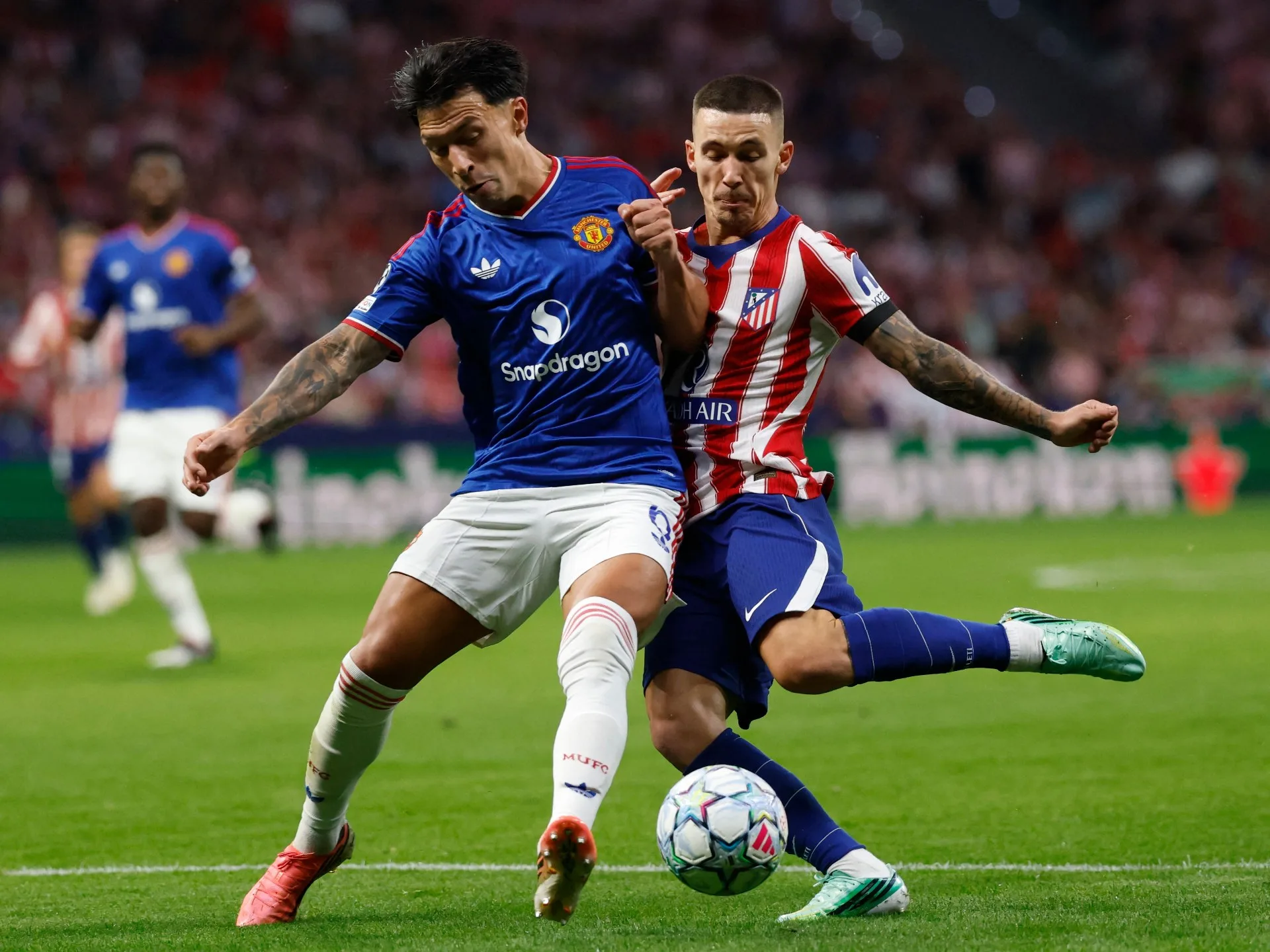 Martínez criticises Manchester United management after defeat by Atlético