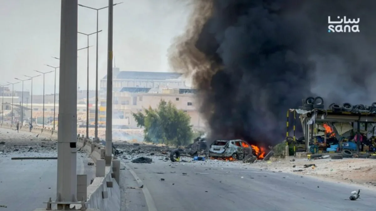 مقتل 14 وإصابة 11 بانفجار مخزن أسلحة قرب سرمدا