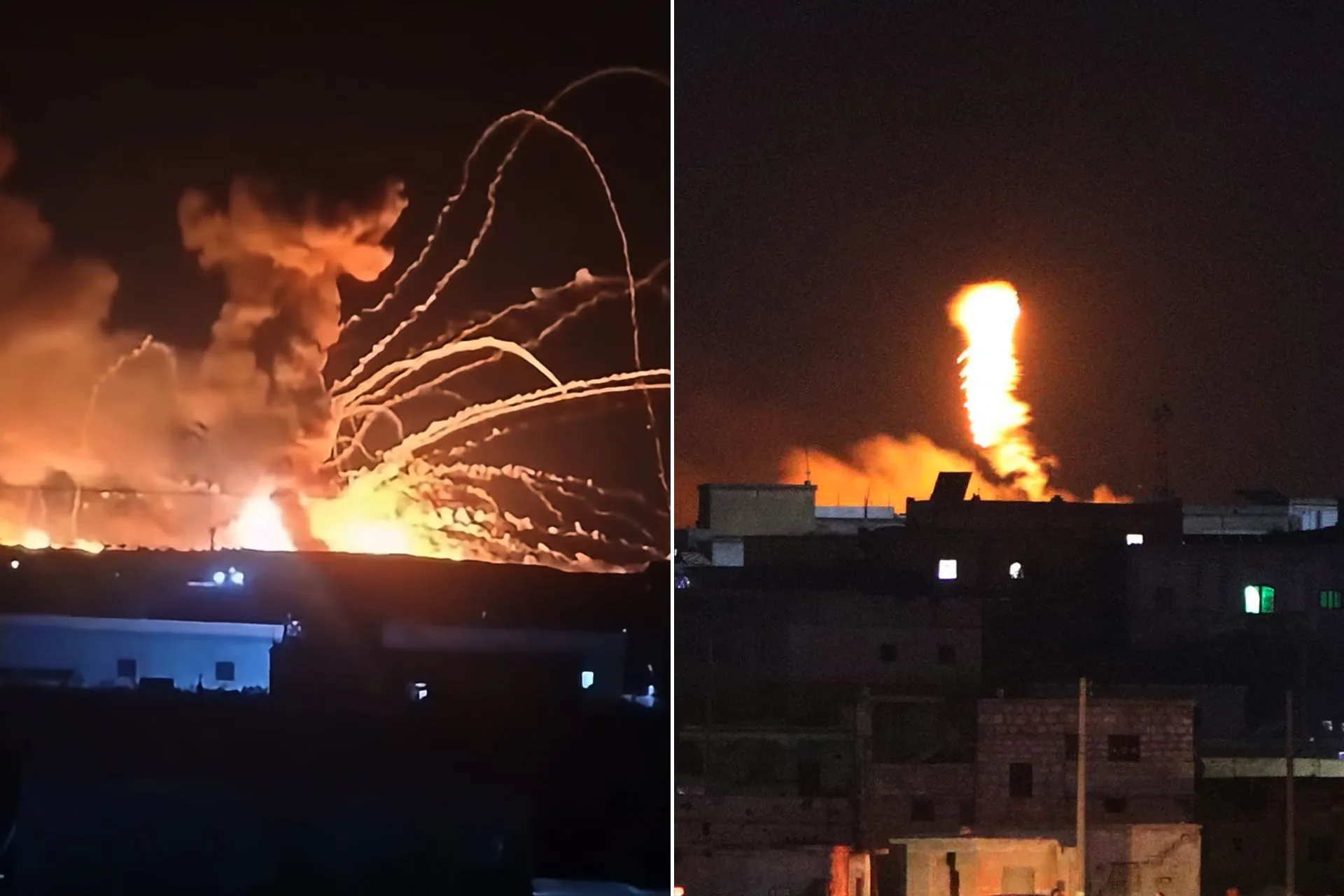 4 إصابات بانفجارات مستودع ذخيرة في العيس جنوبي حلب