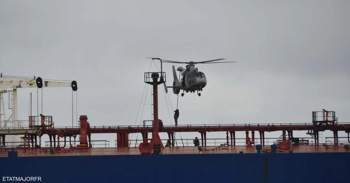 France intercepts oil tanker listed on European sanctions list